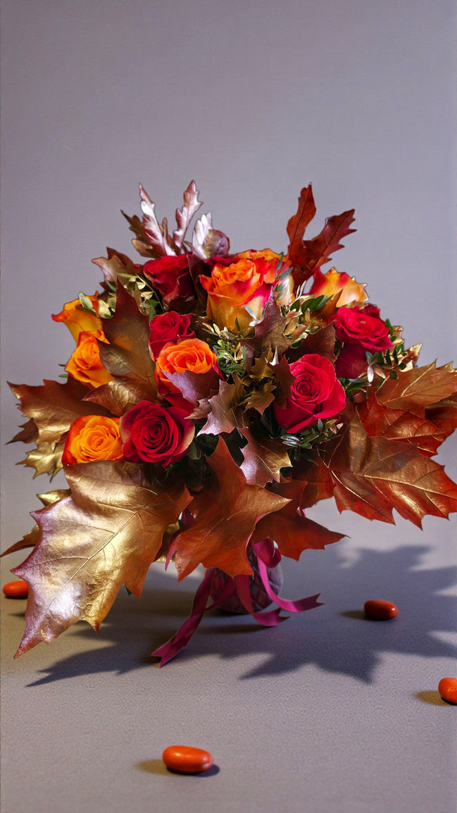 Sunset Rose Vase