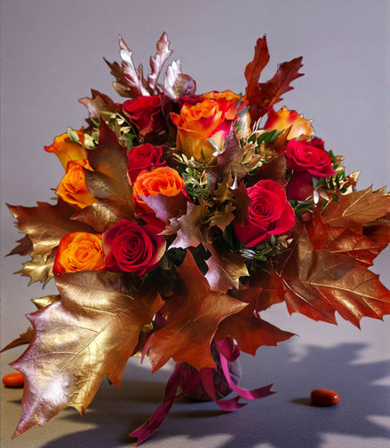 Sunset Rose Vase
