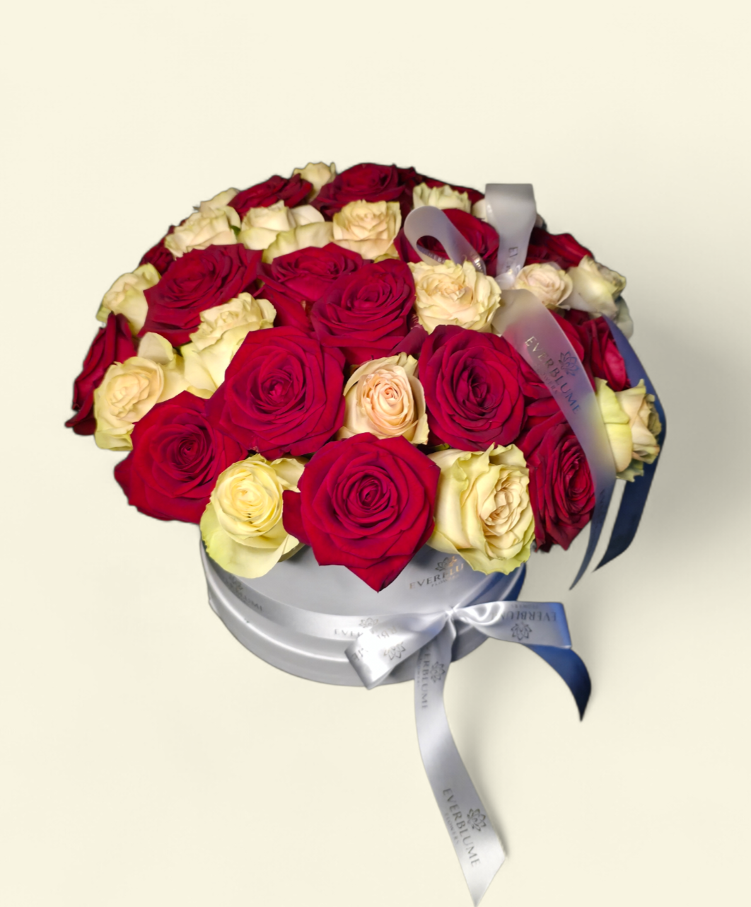 Red & White Rose Box