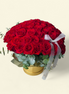 Luxury Red Rose Hatbox