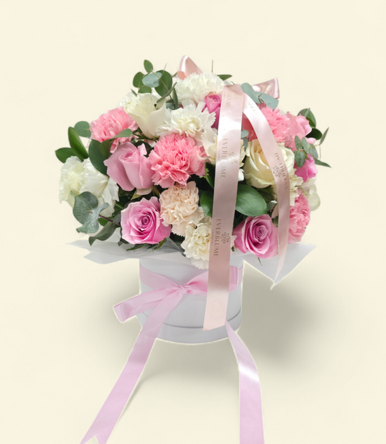 Blush Flower Box