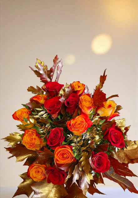 Sunset Rose Vase