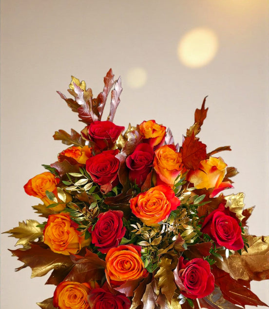 Sunset Rose Vase