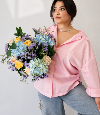 Blue Elegance Bouquet