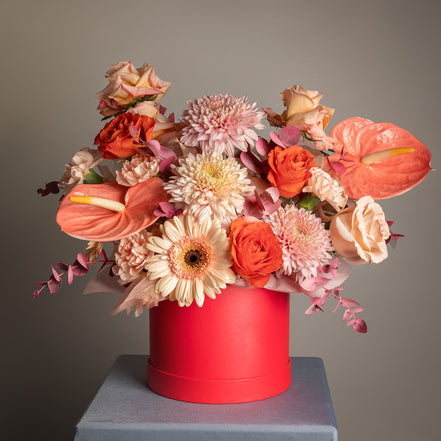 Amber Peach Box