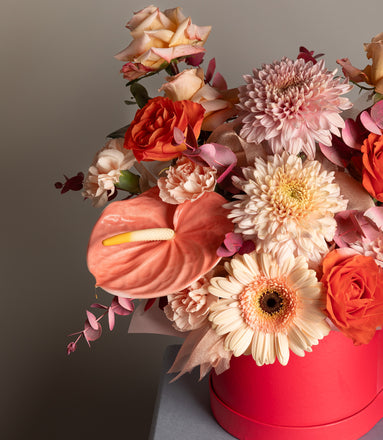 Amber Peach Box